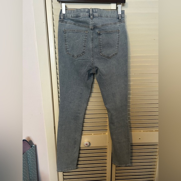 light blue color, skinny, - Picture 2 of 3